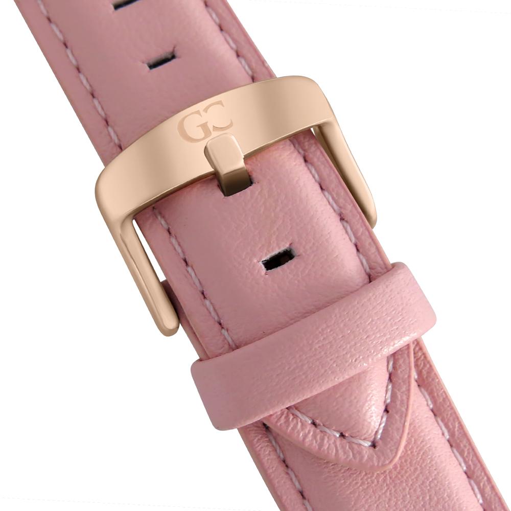 36mm Garment TL13614 White Rose Gold Pink Leather Women's Watch