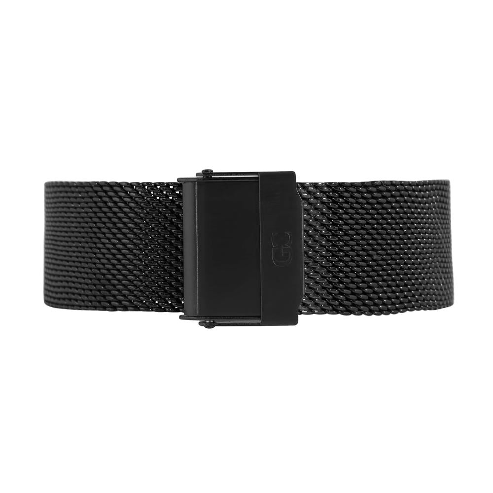 18mm black mesh Buckle Watch Band Strap Women's Watch Band Strap Women's