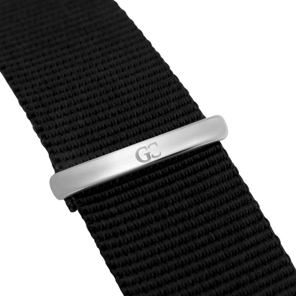 36mm Bleecker TL13673 Black Silver Black Nylon Nato Strap Band Women's Watch