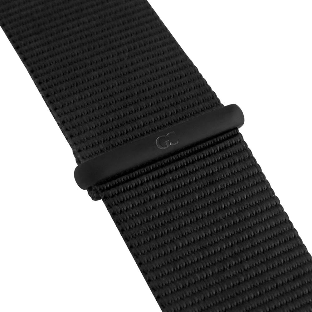 40mm Charlton TL14035 Black Black Black Nylon Nato Band Strap Men's Watch